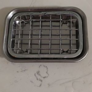 Two Piece Metal Soap Dish